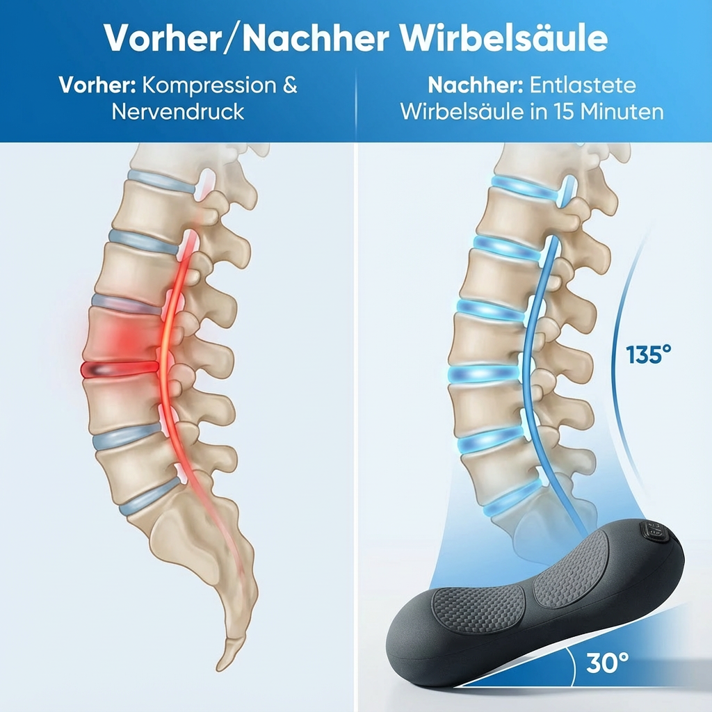 SpineDecompressor™ – Spürbare Entlastung in nur 15 Minuten täglich