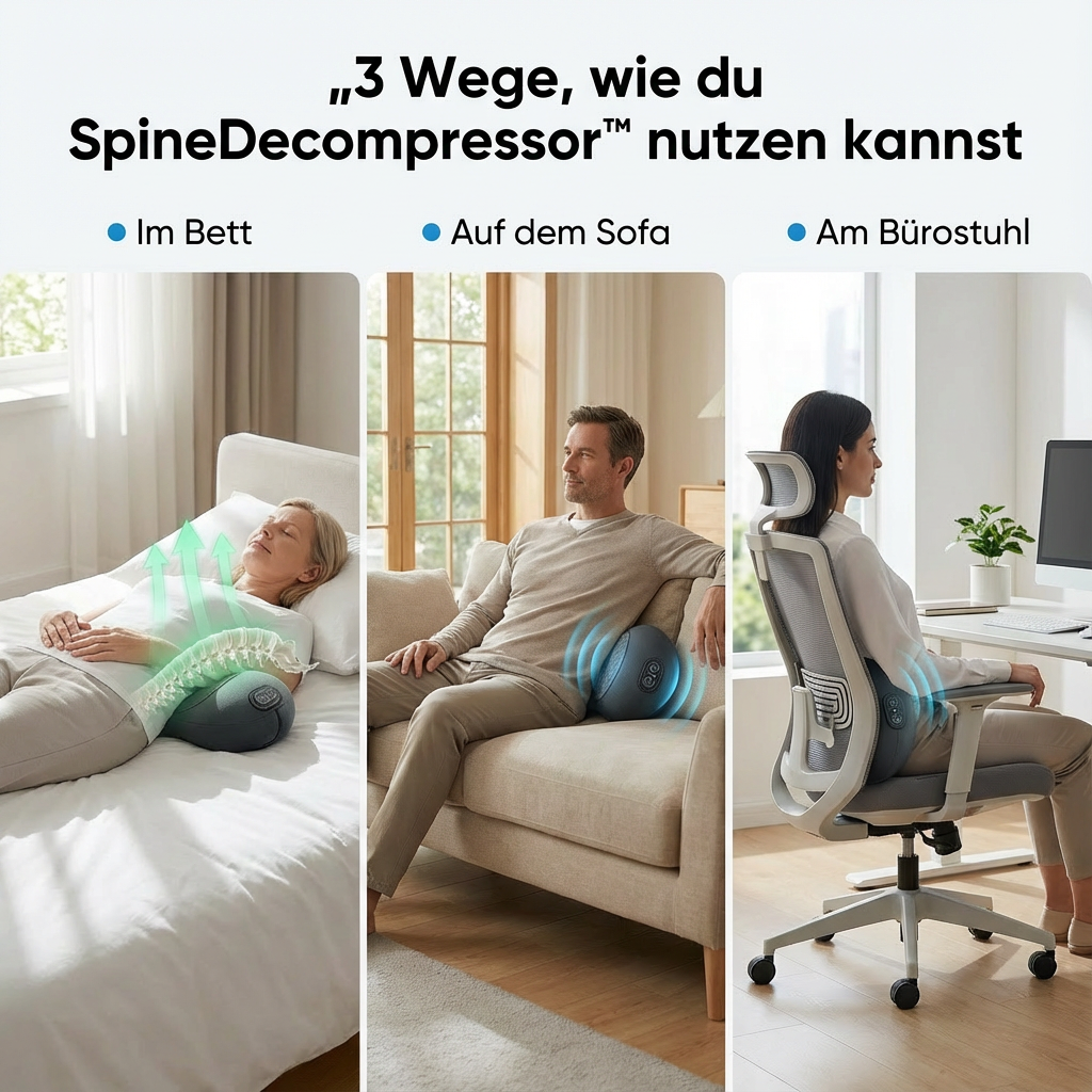 SpineDecompressor™ – Spürbare Entlastung in nur 15 Minuten täglich